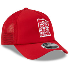 Minnesota Twins 2026 Batting Practice Alternate Apex 9FORTY Adjustable Hat Red | New Era