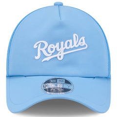 Kansas City Royals 2026 Batting Practice Alternate Apex 9FORTY Adjustable Hat Light Blue | New Era