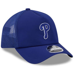 Philadelphia Phillies 2026 Batting Practice Apex 9FORTY Adjustable Trucker Hat Royal | New Era