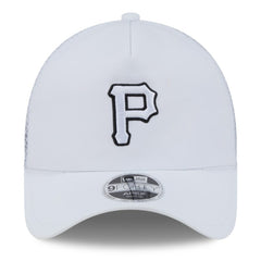 Pittsburgh Pirates 2026 Batting Practice Apex 9FORTY Adjustable Trucker Hat White | New Era