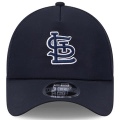 St. Louis Cardinals 2026 Batting Practice Apex 9FORTY Adjustable Trucker Hat Navy | New Era