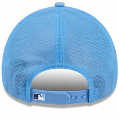 Tampa Bay Rays 2026 Batting Practice Apex 9FORTY Adjustable Trucker Hat Light Blue | New Era