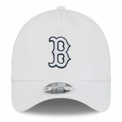 Boston Red Sox 2026 Batting Practice Apex 9FORTY Adjustable Trucker Hat White | New Era