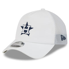 Houston Astros 2026 Batting Practice Apex 9FORTY Adjustable Trucker Hat White | New Era