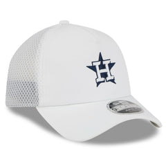 Houston Astros 2026 Batting Practice Apex 9FORTY Adjustable Trucker Hat White | New Era