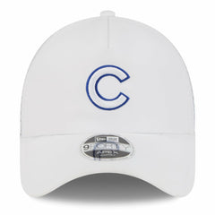 Chicago Cubs 2026 Batting Practice Apex 9FORTY Adjustable Trucker Hat White | New Era