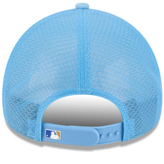 Kansas City Royals 2026 Batting Practice Apex 9FORTY Adjustable Trucker Hat Light Blue | New Era