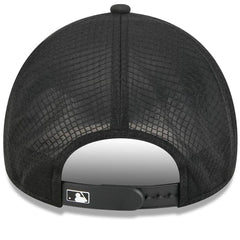 Cincinnati Reds 2026 Batting Practice Apex 9FORTY Adjustable Trucker Hat Black | New Era