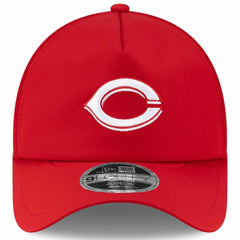 Cincinnati Reds 2026 Batting Practice Apex 9FORTY Adjustable Trucker Hat Red | New Era