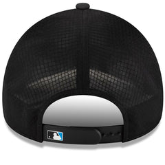 Miami Marlins 2026 Batting Practice Apex 9FORTY Adjustable Trucker Hat Black | New Era