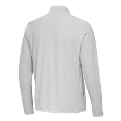 Philadelphia Phillies Antigua Step Up Quarter-Zip Pullover Gray
