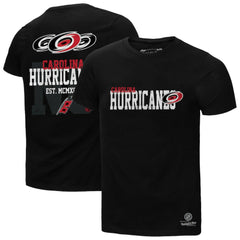 Carolina Hurricanes Mitchell & Ness Home T-Shirt Black