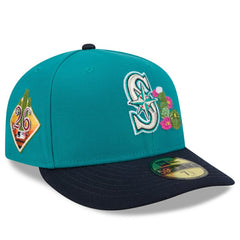 Seattle Mariners 2026 Spring Training 59FIFTY Fitted Hat Teal/Navy | New Era