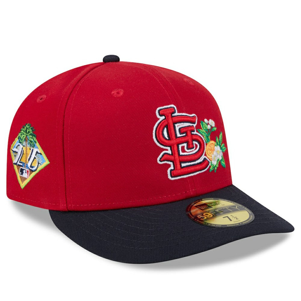St. Louis Cardinals 2026 Spring Training 59FIFTY Fitted Hat Red/Navy | New Era