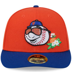 New York Mets 2026 Spring Training Low Profile 59FIFTY Fitted Hat Orange/Royal | New Era