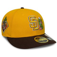 San Diego Padres 2026 Spring Training Low Profile 59FIFTY Fitted Hat Gold/Brown | New Era