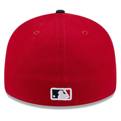 Atlanta Braves 2026 Spring Training Low Profile 59FIFTY Fitted Hat Red/Navy | New Era