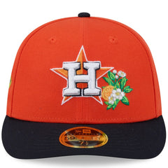 Houston Astros 2026 Spring Training Low Profile 59FIFTY Fitted Hat Orange/Navy | New Era