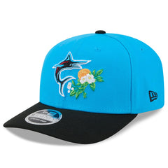 Miami Marlins 2026 Spring Training 9SEVENTY Adjustable Hat Blue/Black | New Era