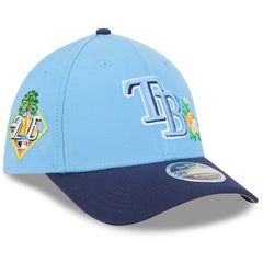 Tampa Bay Rays 2026 Spring Training M-Crown 39THIRTY Flex Hat Light Blue/Navy | New Era