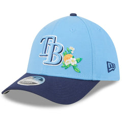 Tampa Bay Rays 2026 Spring Training M-Crown 39THIRTY Flex Hat Light Blue/Navy | New Era