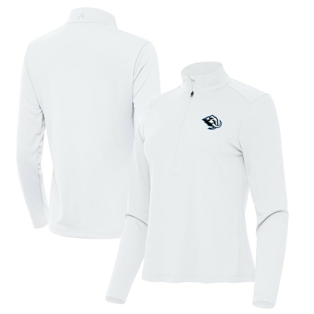 Utah Mammoth Antigua Women's Tribute Half-Zip Pullover White