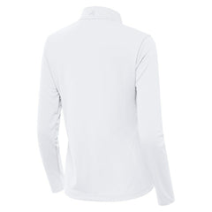 Utah Mammoth Antigua Women's Tribute Half-Zip Pullover White