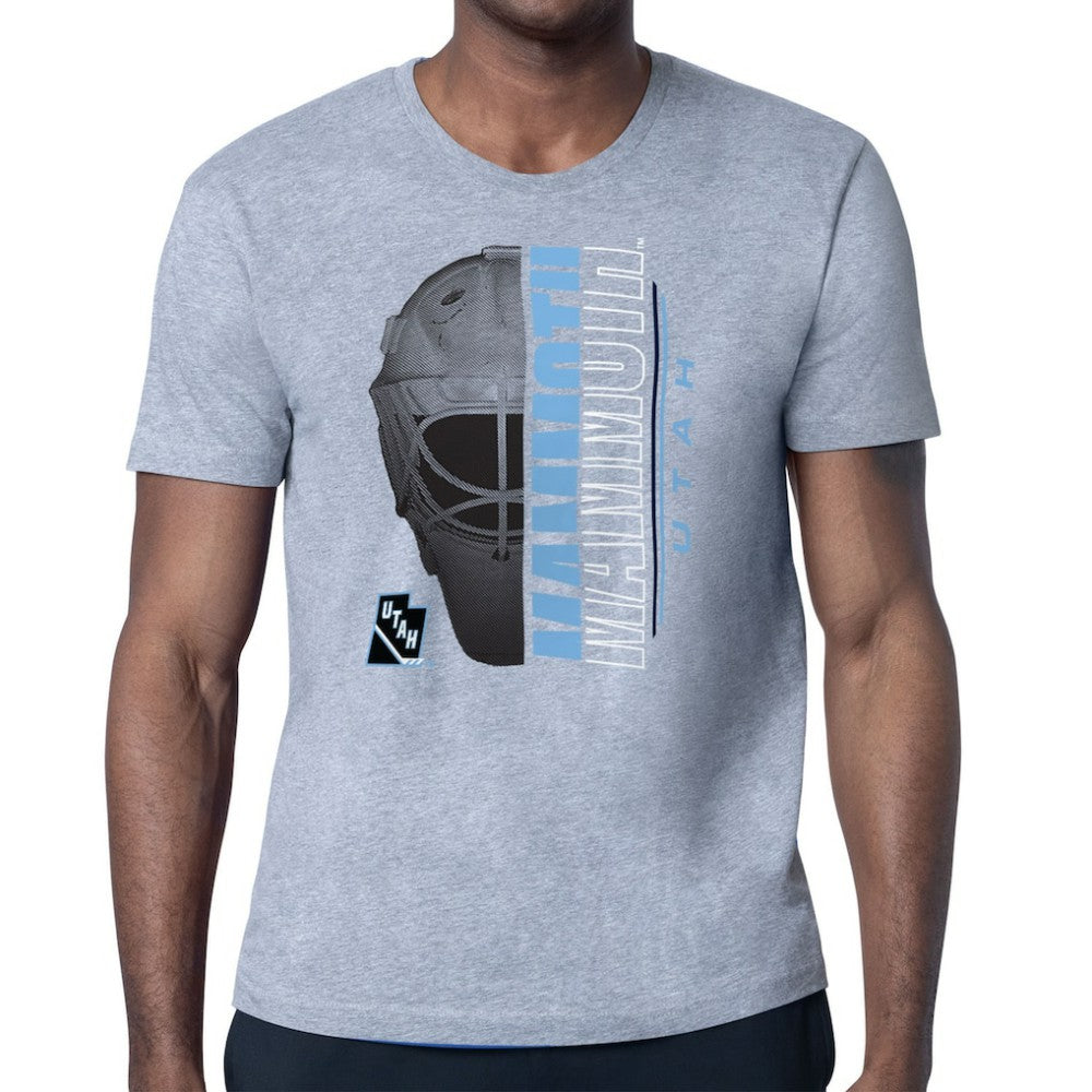 Utah Mammoth Starter Half Helmet T-Shirt Gray