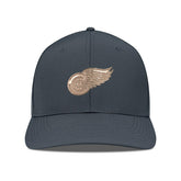 Detroit Red Wings Levelwear Rise Copper Insignia Flex Hat Charcoal