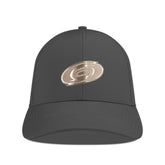 Carolina Hurricanes Levelwear Ascend Copper Insignia Vented Adjustable Hat Charcoal