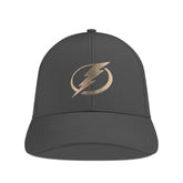 Tampa Bay Lightning Levelwear Ascend Copper Insignia Vented Adjustable Hat Charcoal