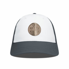 Edmonton Oilers Levelwear Endure Copper Insignia Adjustable Hat White/Charcoal