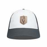 Vegas Golden Knights Levelwear Endure Copper Insignia Adjustable Hat White/Charcoal