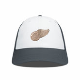 Detroit Red Wings Levelwear Endure Copper Insignia Adjustable Hat White/Charcoal