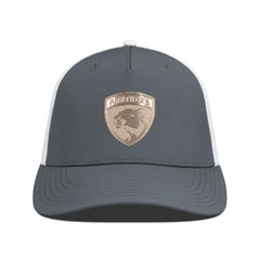 Florida Panthers Levelwear Signal Copper Insignia Trucker Adjustable Hat Charcoal/White