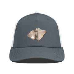 Minnesota Wild Levelwear Signal Copper Insignia Trucker Adjustable Hat Charcoal/White