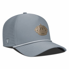 Los Angeles Kings Levelwear Gordon Copper Insignia Vented Adjustable Hat Gray