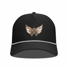 Washington Capitals Levelwear Gordon Copper Insignia Vented Adjustable Hat Black