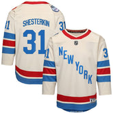 Igor Shesterkin New York Rangers Outerstuff Youth 2026 NHL Winter Classic Premier Jersey White