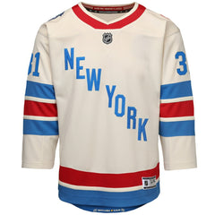 Igor Shesterkin New York Rangers Outerstuff Youth 2026 NHL Winter Classic Premier Jersey White