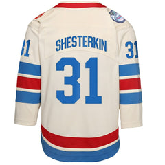 Igor Shesterkin New York Rangers Outerstuff Youth 2026 NHL Winter Classic Premier Jersey White