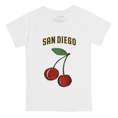 San Diego Padres Tiny Turnip Youth Cherries T-Shirt White