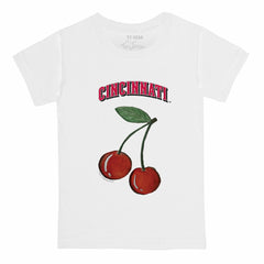 Cincinnati Reds Tiny Turnip Youth Cherries T-Shirt White