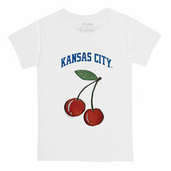 Kansas City Royals Tiny Turnip Youth Cherries T-Shirt White
