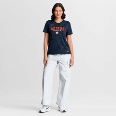 Houston Astros Women's Authentic Collection Velocity Dri-FIT T-Shirt Navy | Nike