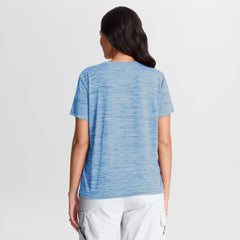 Philadelphia Phillies Women's Authentic Collection Alternate Logo Velocity Dri-FIT T-Shirt Light Blue | Nike