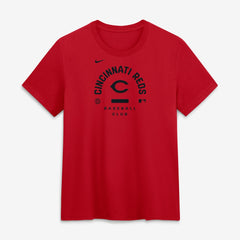 Cincinnati Reds Women's Authentic Collection Early Work Tri-Blend Dri-FIT T-Shirt Red | Nike