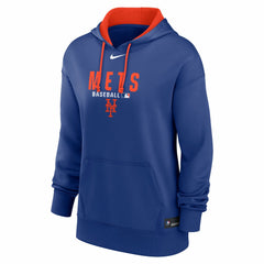 New York Mets Women's Authentic Collection Therma-FIT Hoodie Royal | Nike