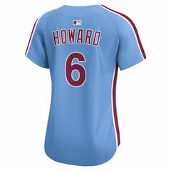 Ryan Howard Philadelphia Phillies Women's Alternate Limited Jersey - Light Blue