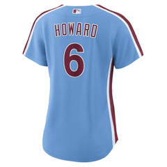 Ryan Howard Philadelphia Phillies Women's Replica Jersey - Light Blue